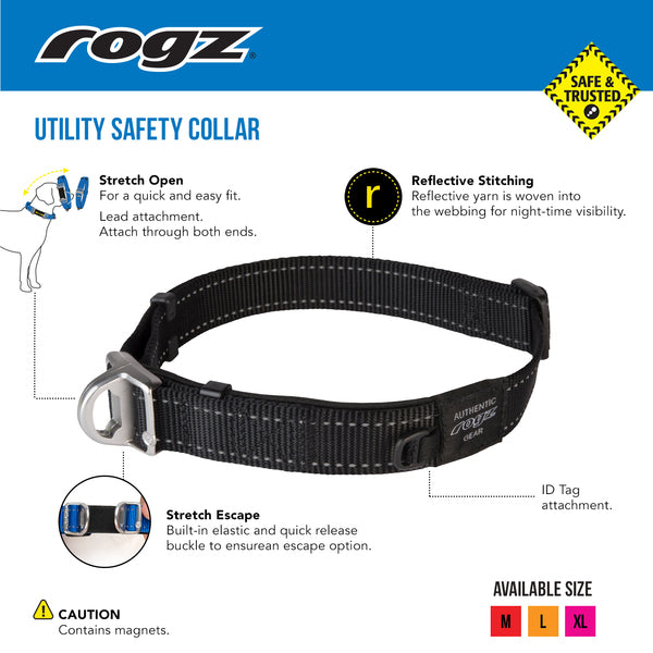 Rogz Safety Stretch Collar