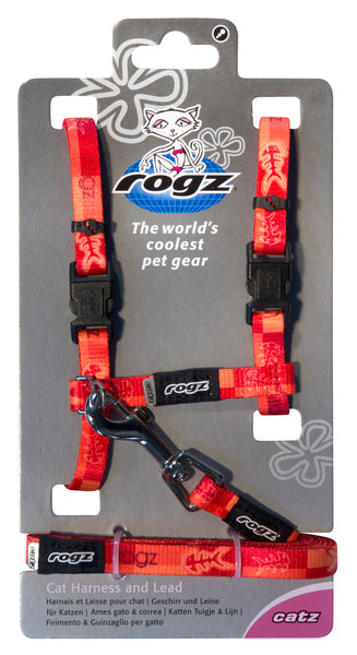 Rogz KiddyCat Cat Harness And Lead Set