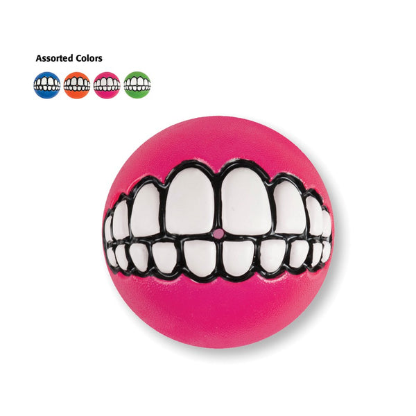 Ball With Teeth - Rogz Grinz Ball - Large 3 Inch